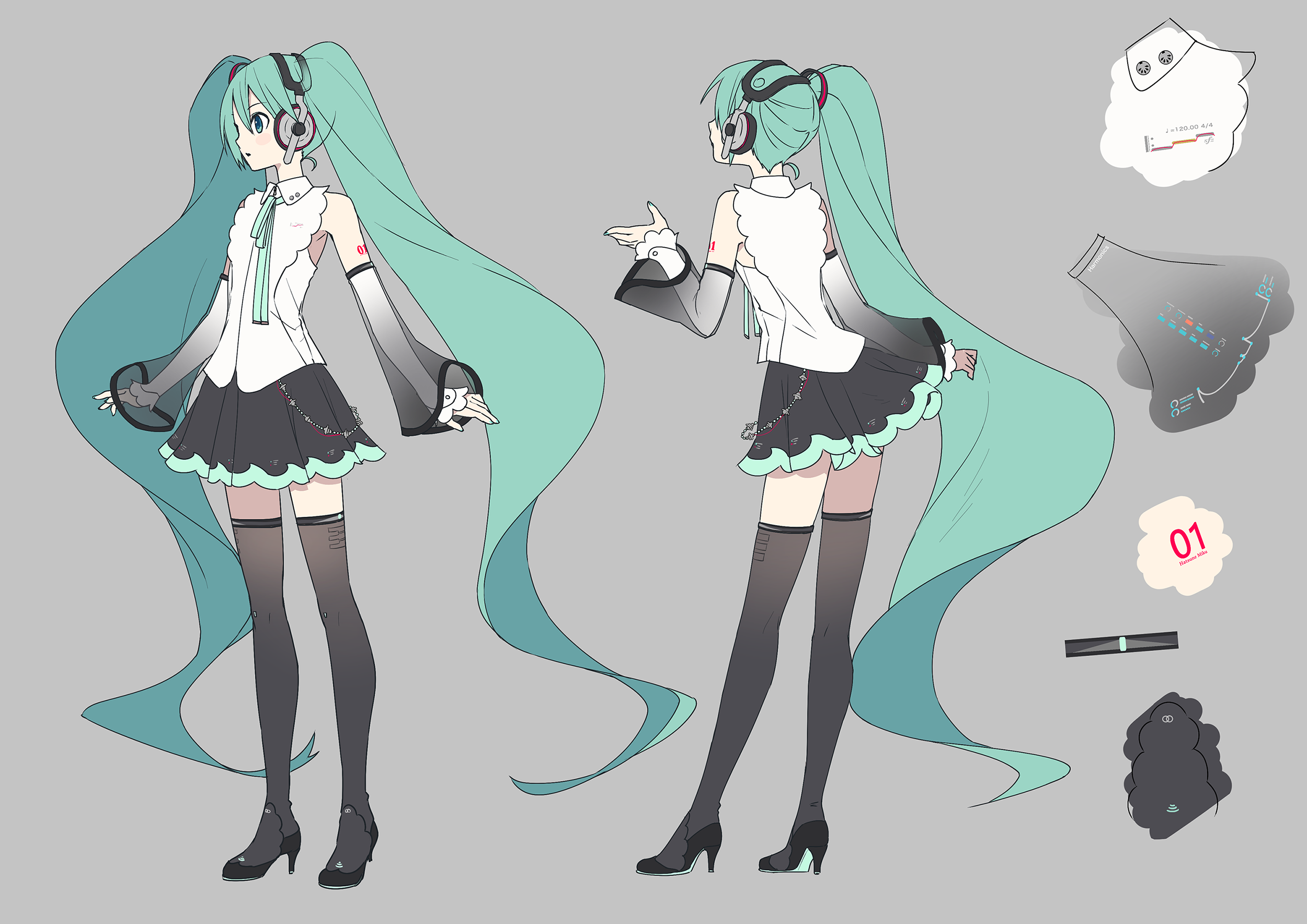 Hatsune Miku NT Finalized Design Officially Released